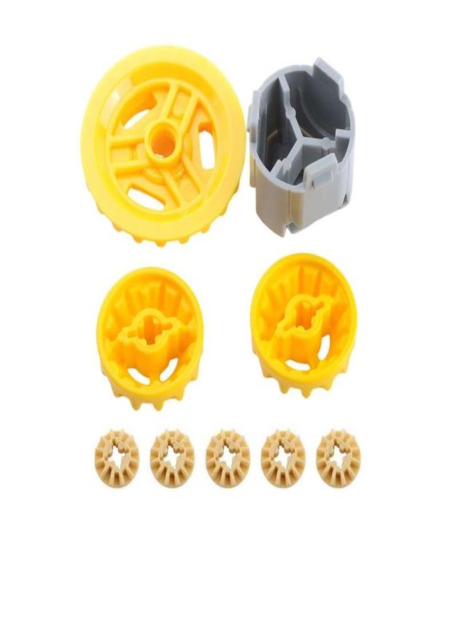 Sparkleiot New Version Differentials Gears MOC Technical Modification Parts Compatible with Standard Building Blocks - Image 3